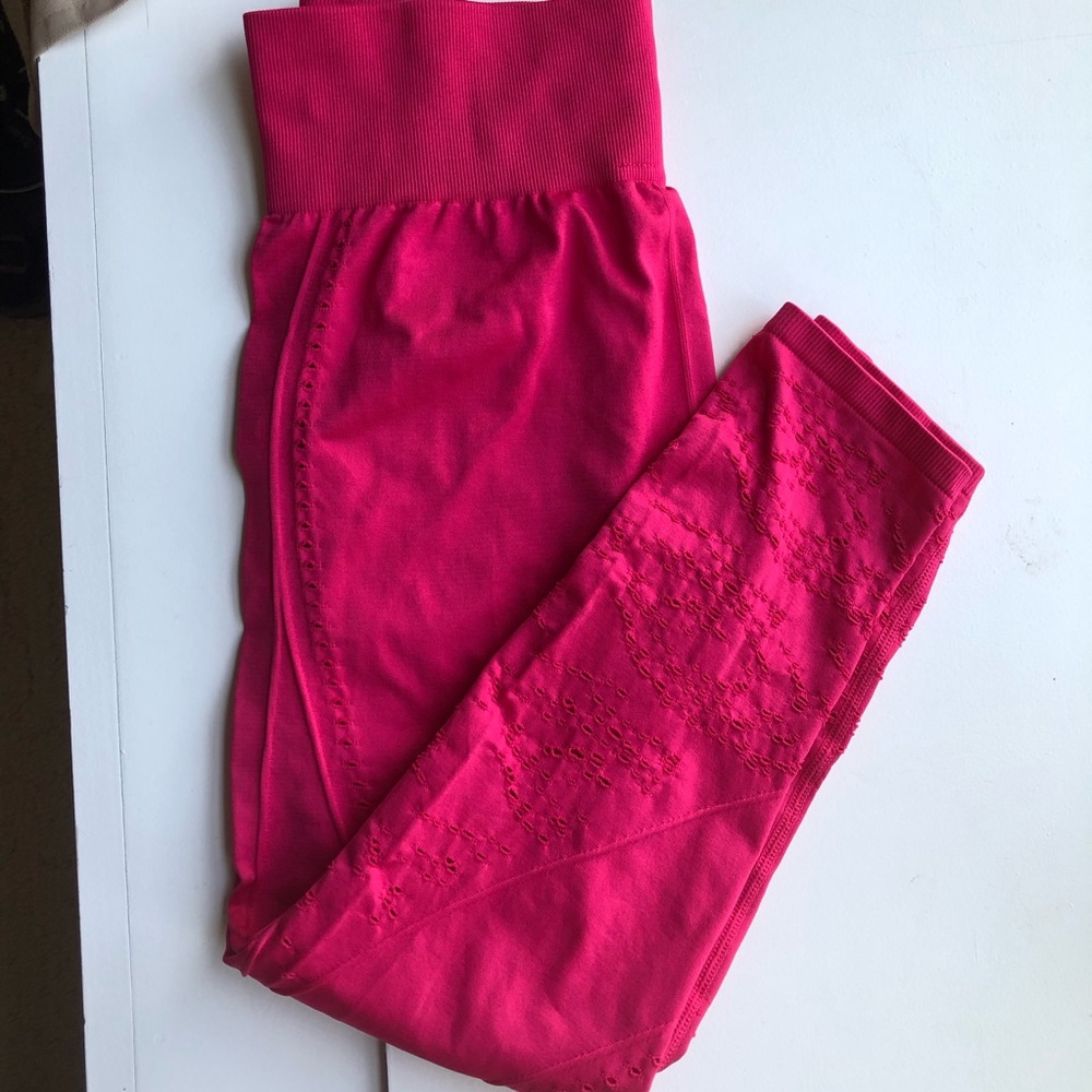 Hot Pink Fabletics Leggings S